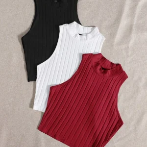 top de cuello alto