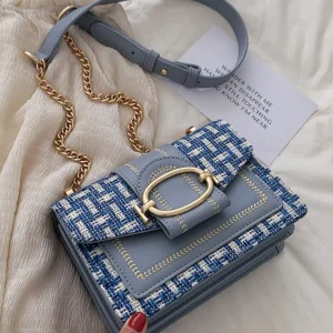 Mini Bolso de Tweed: Estilo Elegante